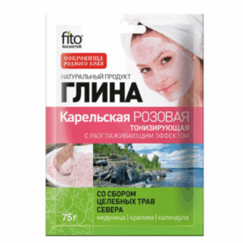 Глина Карельская розовая тонизирующая — изображение 1