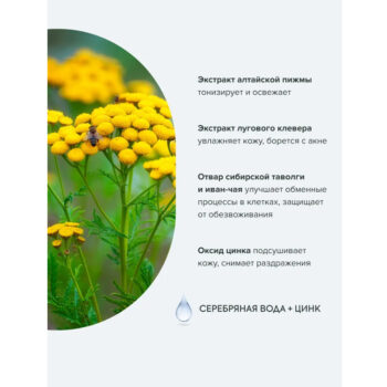 Травяной гель-бальзам Агафьи для умывания для проблемной кожи — изображение 3