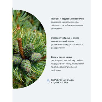 Травяной гель-бальзам Агафьи для умывания для проблемной кожи — изображение 2