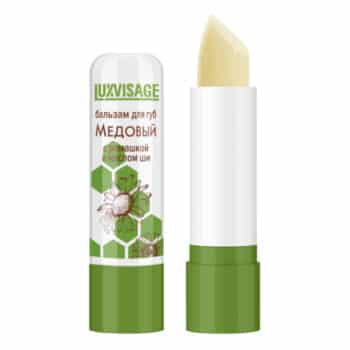 Бальзам для губ Медовый с ромашкой и маслом ши LUXVISAGE — изображение 1