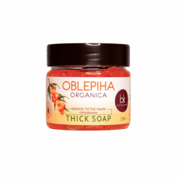Gentle thick nourishing soap OBLEPIHA Organica - Image 1