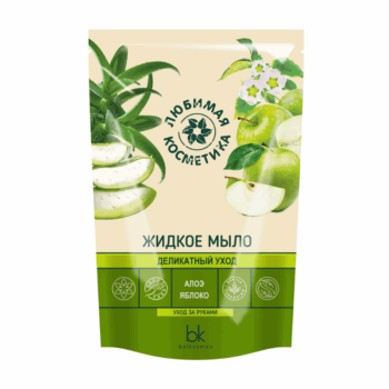 Liquid soap Delicate care aloe apple - Image 1