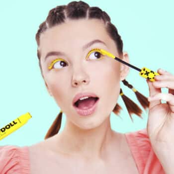 Bad Doll Тушь для ресниц Цветная объемная Yellow — изображение 1