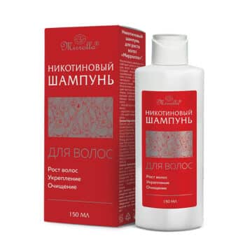 Никотиновый шампунь для роста волос Mirrolla — изображение 1
