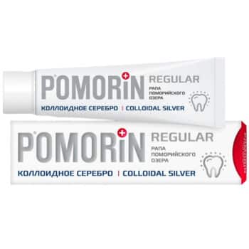 Зубная паста Pomorin Regular Коллоидное серебро — изображение 1