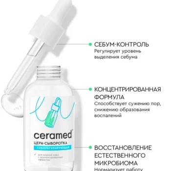 Цера-сыворотка для лица Себорегулирующая с ниацинамидом и цинком - Image 2