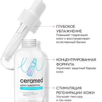 Цера-сыворотка для лица Ультраувлажняющая с гиалуроновой кислотой - Image 2