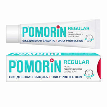 Зубная паста Pomorin Regular Ежедневная защита — изображение 1