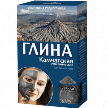Глина Фитокосметик Камчатская черная вулканическая — изображение 1