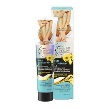 Крем-ДЕПИЛЯТОР 5 в 1 Ультрамягкий для ног, рук, области бикини и подмышек SPECIAL CARE OIL ELIXIR — изображение 1