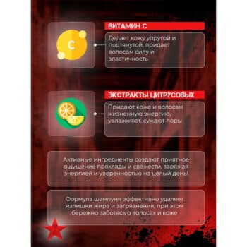 Шампунь-гель для душа 2в1 Освежающий Atomic Heart — изображение 3