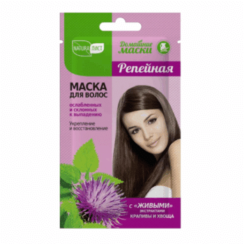 Маска для волос NaturaЛист Домашние Маски Репейная — изображение 1