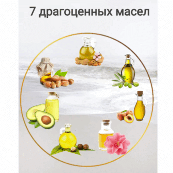 ИЗЫСКАННЫЙ Крем-Гель для душа Роскошный уход - 7 масел красоты — изображение 3