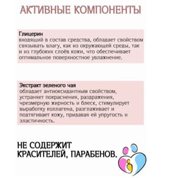 Гель для душа с экстрактом зеленого чая Family line — изображение 4