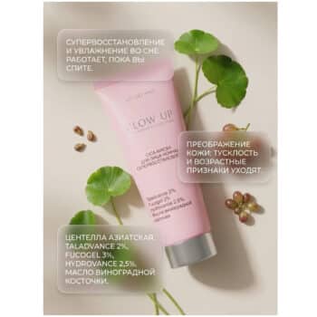 CICA-маска для лица ночная супервосстановление Glow up — изображение 3