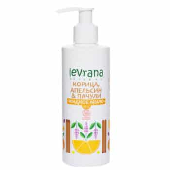 Жидкое мыло Корица, апельсин и пачули ECOCERT Levrana — изображение 1