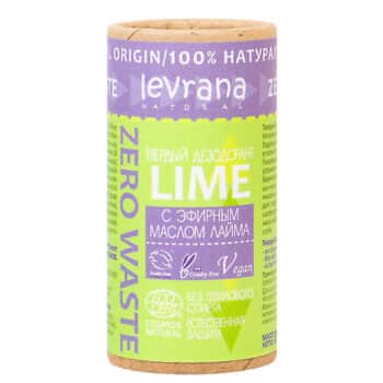 Твердый дезодорант Лайм ECOCERT Levrana — изображение 1