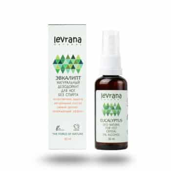Спрей-дезодорант для ног Эвкалипт ECOCERT LEVRANA — изображение 1