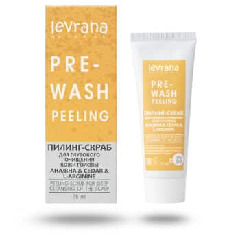 Пилинг-скраб для глубокого очищения кожи головы AHA/BHA&CEDAR&L-ARGININE COSMOS ORGANIC Levrana — изображение 1