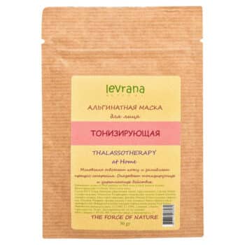 Альгинатная маска для лица Тонизирующая Levrana — изображение 1