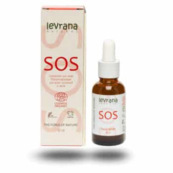 Сыворотка для лица SOS, для кожи склонной к акне ECOCERT Levrana — изображение 1