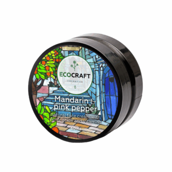 Крем с витаминами и АНА-кислотами для сухой и чувствительной кожи Мандарин и розовый перец ECOCRAFT — изображение 1