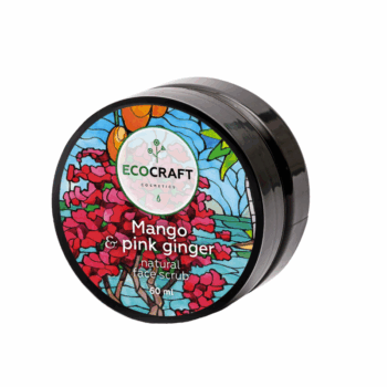 Скраб для лица для нормальной кожи Манго и розовый имбирь ECOCRAFT — изображение 1