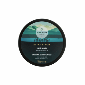 Натуральная маска для волос Интенсивное восстановление Алтайская береза ECOCRAFT — изображение 1