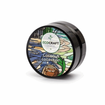 Натуральная увлажняющая и питательная маска для лица Кокосовая коллекция ECOCRAFT — изображение 1