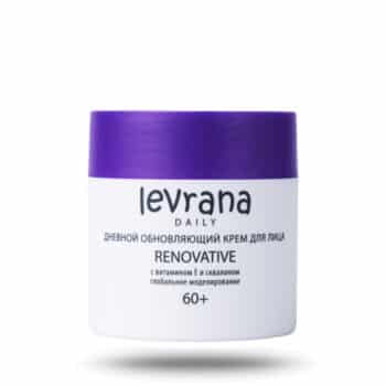 Дневной крем для лица обновляющий с витамином Е и скваланом глобальное моделирование Levrana — изображение 1
