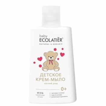 Детское крем-мыло Мягкий уход 0+ ECOLATIER BABY — изображение 1