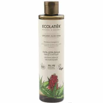 Мицеллярный Гель для душа Интенсивное увлажнение ORGANIC ALOE VERA ECOLATIER — изображение 1