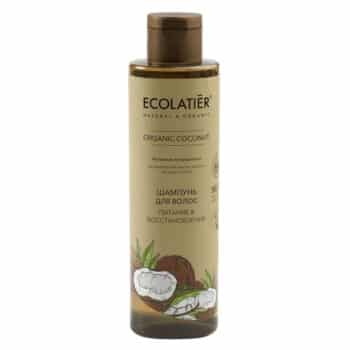Шампунь для волос Питание & Восстановление ORGANIC COCONUT ECOLATIER — изображение 1