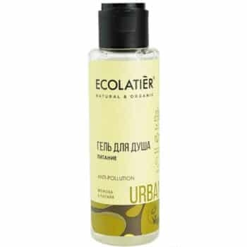ECLU Гель для душа Питание жожоба & папайя ECOLATIER 100 мл — изображение 1