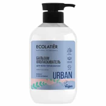 ECL Бальзам-ополаскиватель для всех типов волос кокос & шелковица ECOLATIER — изображение 1