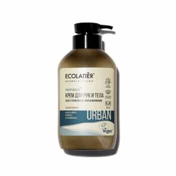 ECL Крем для рук и тела SOS Глубокое увлажнение алоэ вера, кокос & пантенол ECOLATIER — изображение 1