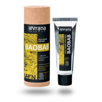 Крем для лица Баобаб мужской ECOCERT Levrana — изображение 1