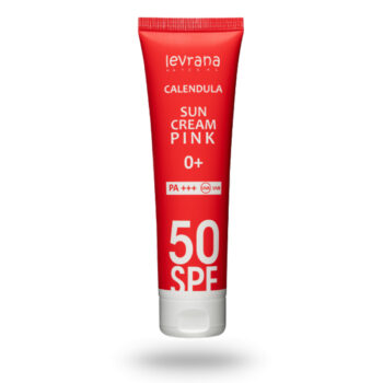 Солнцезащитный крем для лица и тела Календула 50 SPF PINK 0+Levrana — изображение 1