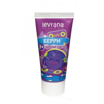 Детская зубная паста со вкусом черники и мяты 3+ Levrana — изображение 1