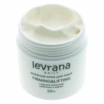 Дневной крем для лица с морским коллагеном укрепление и лифтинг Levrana — изображение 2