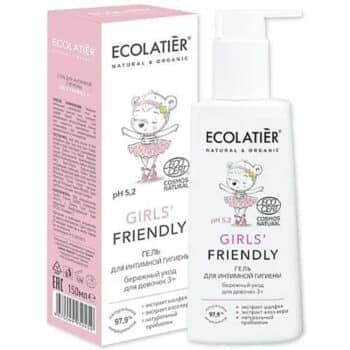 Гель для интимной гигиены Girls' Friendly 3+ ECOLATIER BABY — изображение 1