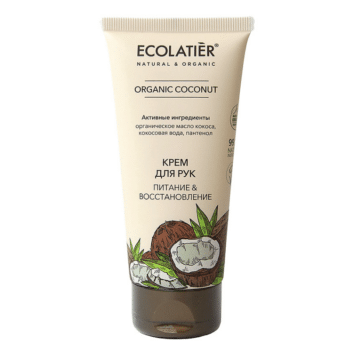 Крем для рук Питание & Восстановление ORGANIC COCONUT ECOLATIER — изображение 1