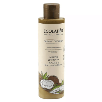 Масло для душа Питание & Восстановление ORGANIC COCONUT ECOLATIER — изображение 1