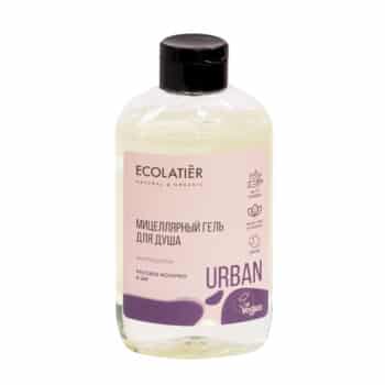 ECL Мицеллярный гель для душа рисовое молочко & ши ECOLATIER 600 мл — изображение 1