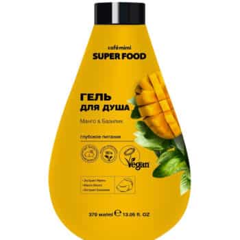 KM SF Гель для душа Манго & Базилик Cafe Mimi — изображение 1
