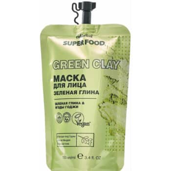 KM SF Маска для лица Зеленая глина Cafe Mimi — изображение 1