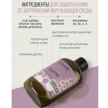 ECL Пена для ванн лаванда & нектарин ECOLATIER — изображение 3