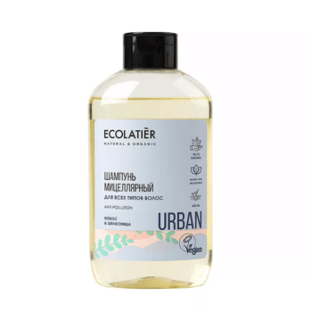 ECL Мицеллярный шампунь для всех типов волос кокос & шелковица ECOLATIER — изображение 1