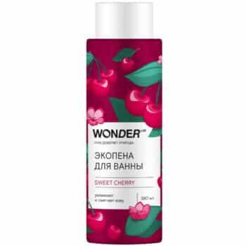 Экопена для ванны sweet cherry WONDER LAB 380 мл — изображение 1